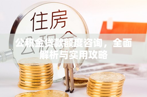 维西公积金贷款额度咨询，全面解析与实用攻略