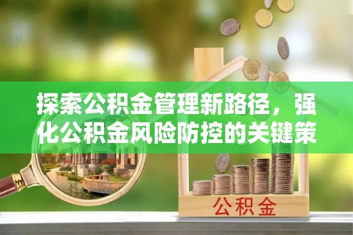 维西探索公积金管理新路径，强化公积金风险防控的关键策略
